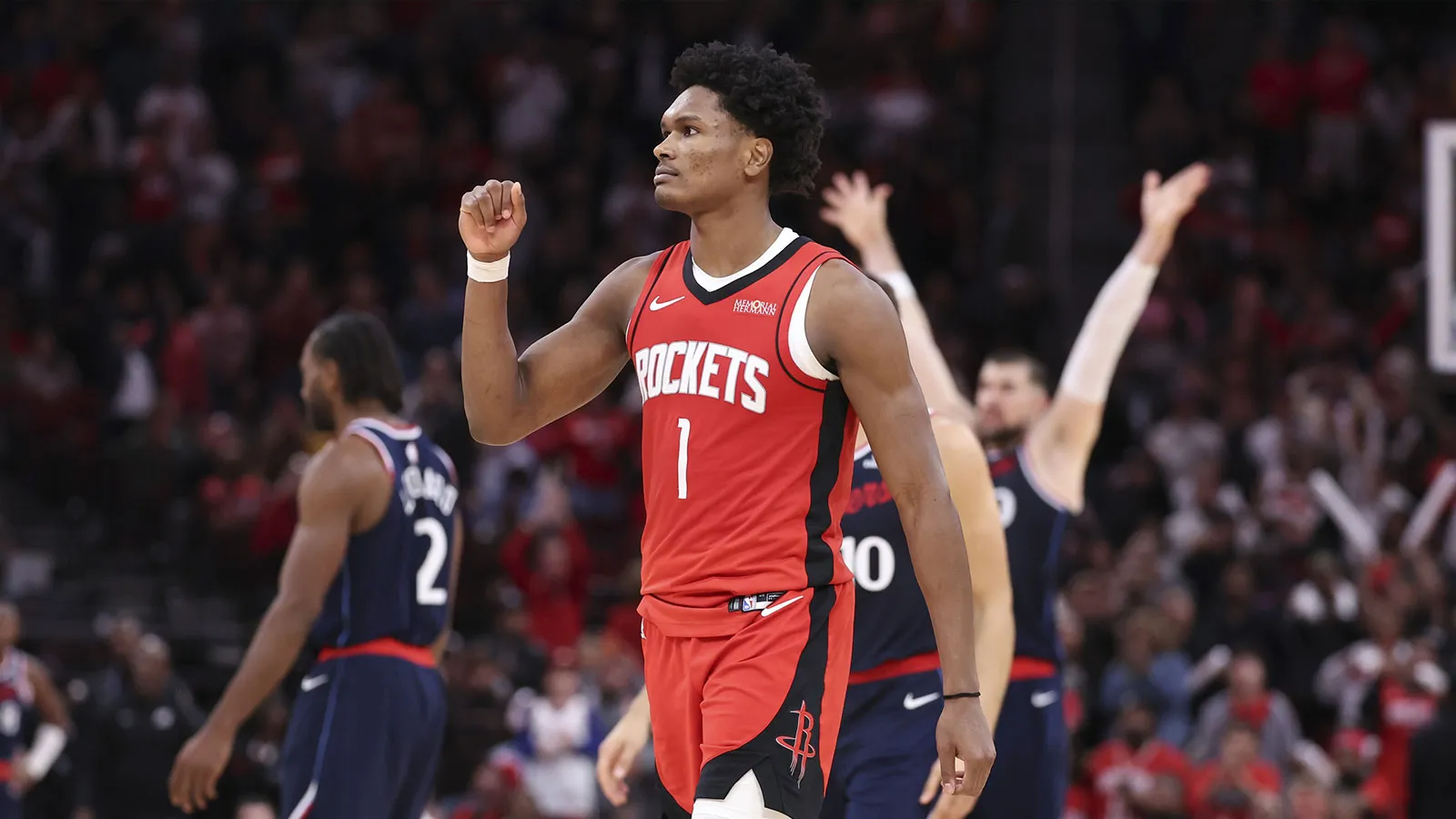 Amen Thompson calls game vs. Heat with tip-in win
