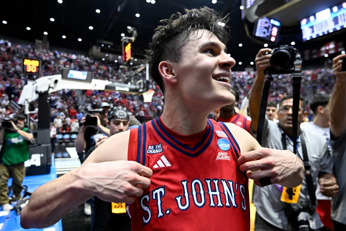 Friday’s Sweet 16 games include St. John’s vs. Duke