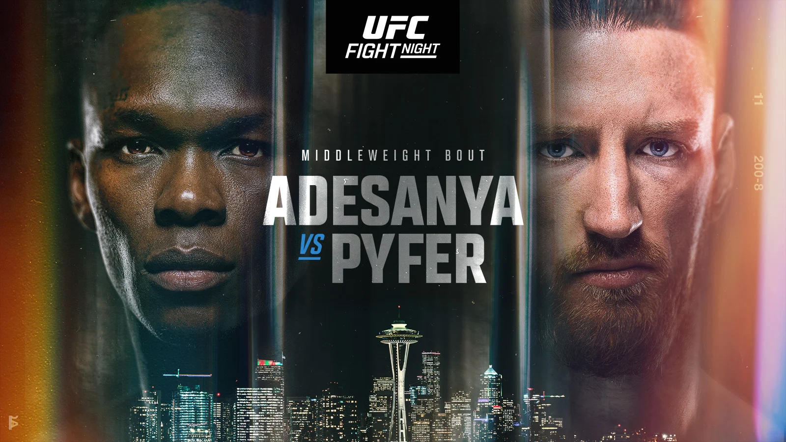 Live Adesanya vs. Pfeiffer, UF Seattle results and highlights