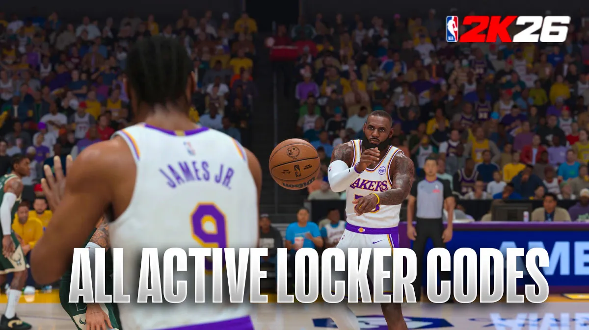 NBA 2K25 MyTEAM 和 MyCAREER 的所有活动储物柜代码