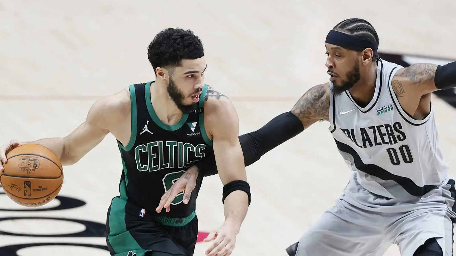 Jayson Tatum’s trainer hits back at Carmelo Anthony after ‘arrogant’ comment