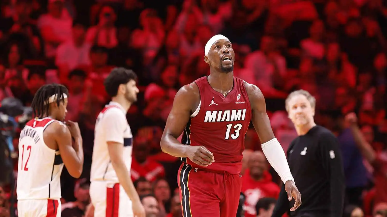 When Bam Adebayo knew he could make history during an 83-point game