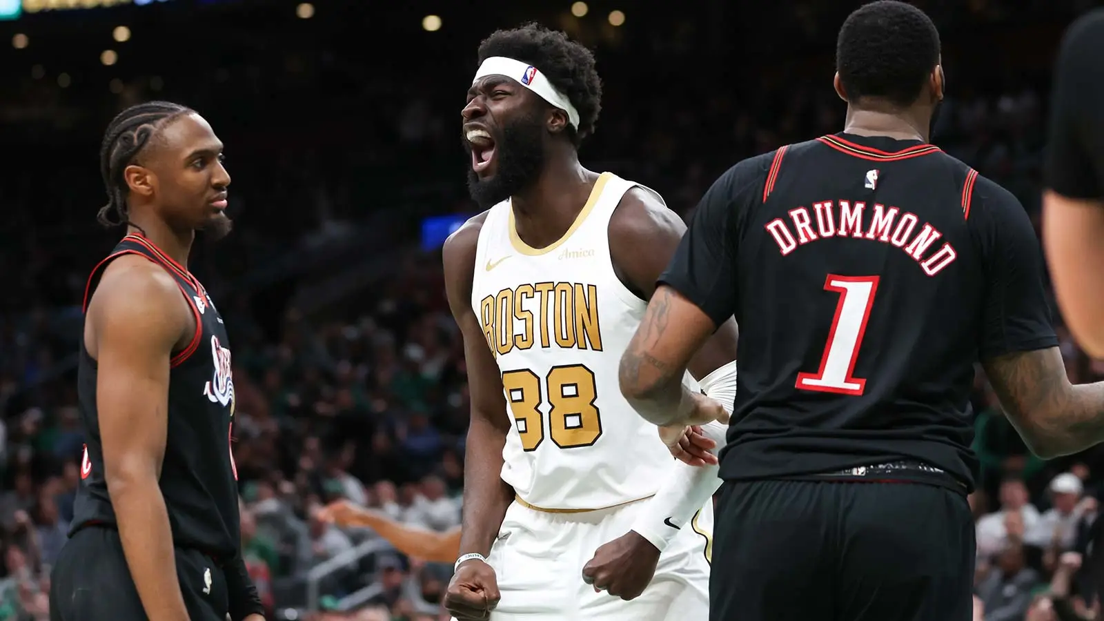 塞爾提克的內米亞斯奎塔向哪位 NBA 大個子尋求籃板建議？