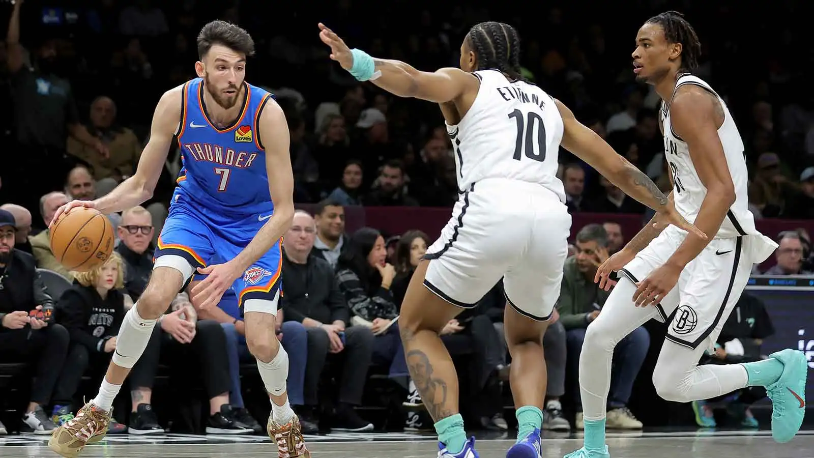 Fans criticize Brooklyn for terrible point total in first half vs. Thunder