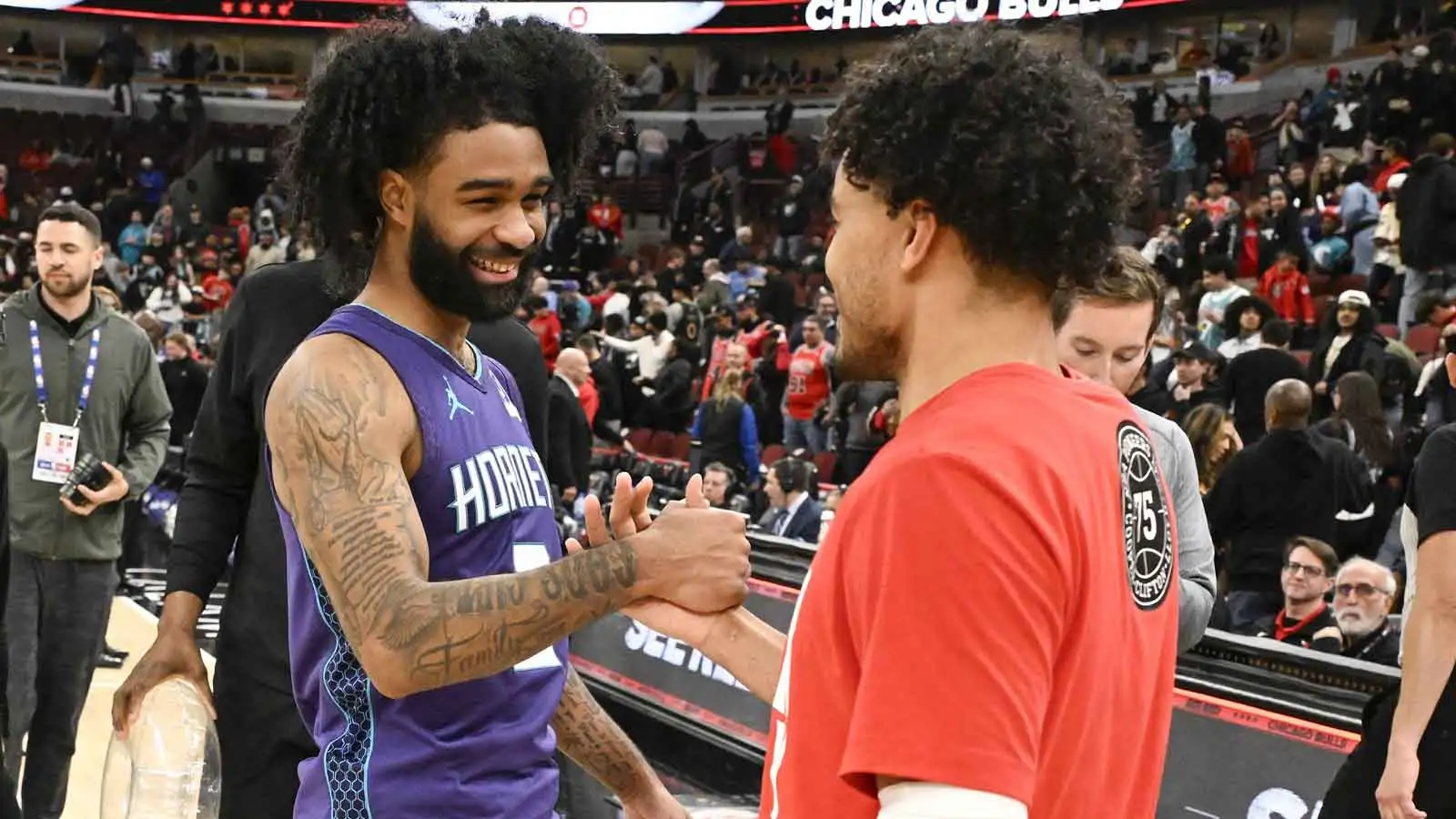 Hornets’ Miles Bridges props Coby White for bringing ‘different vibe’ off the bench