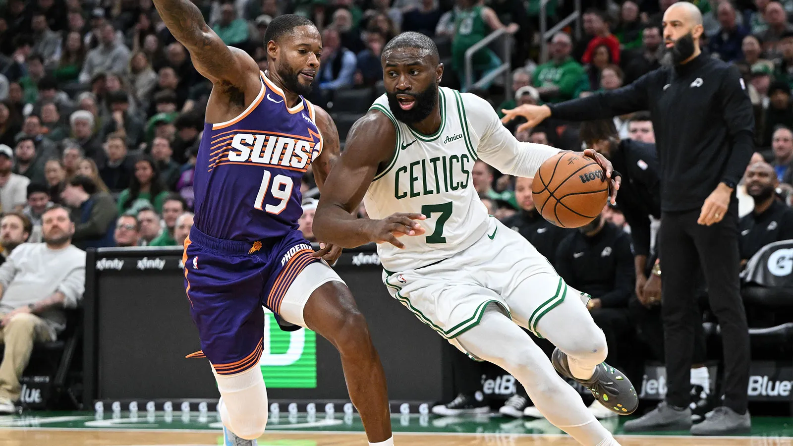 Jaylen Brown’s funny quip on St. Patrick’s Day Parade experience
