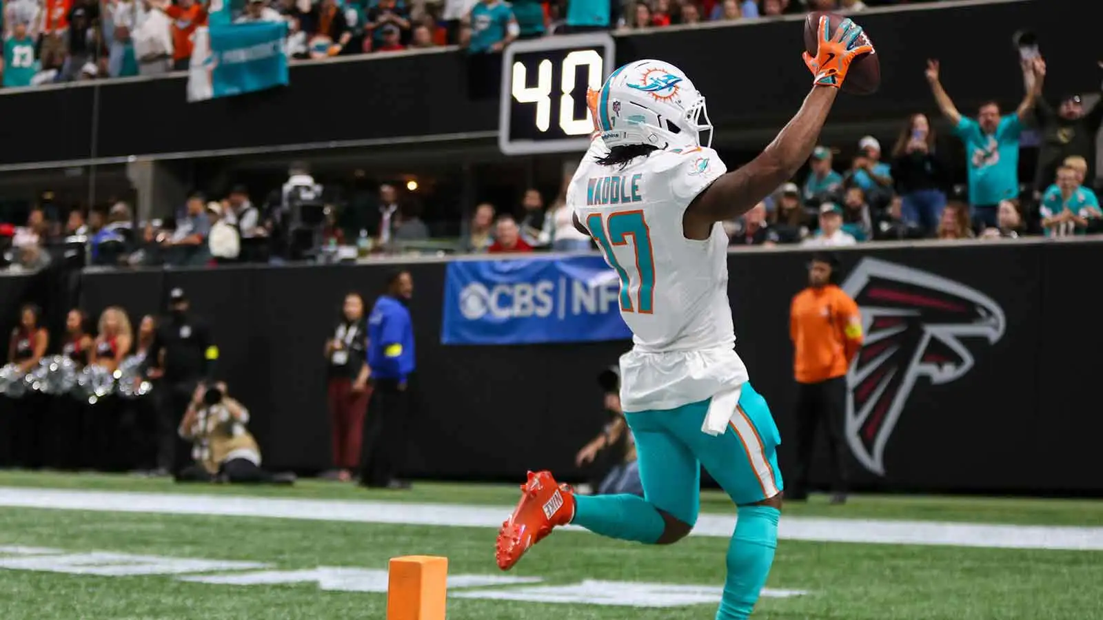 Did the Broncos show interest in AJ Brown before Jaylen Waddle?