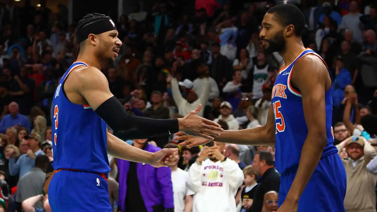 Josh Hart downplayed Mikal Bridges’ shooting struggles this season