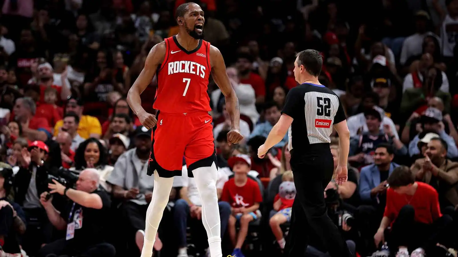 Kevin Durant’s ‘body language’ jokes to reporters after win vs. Hawks