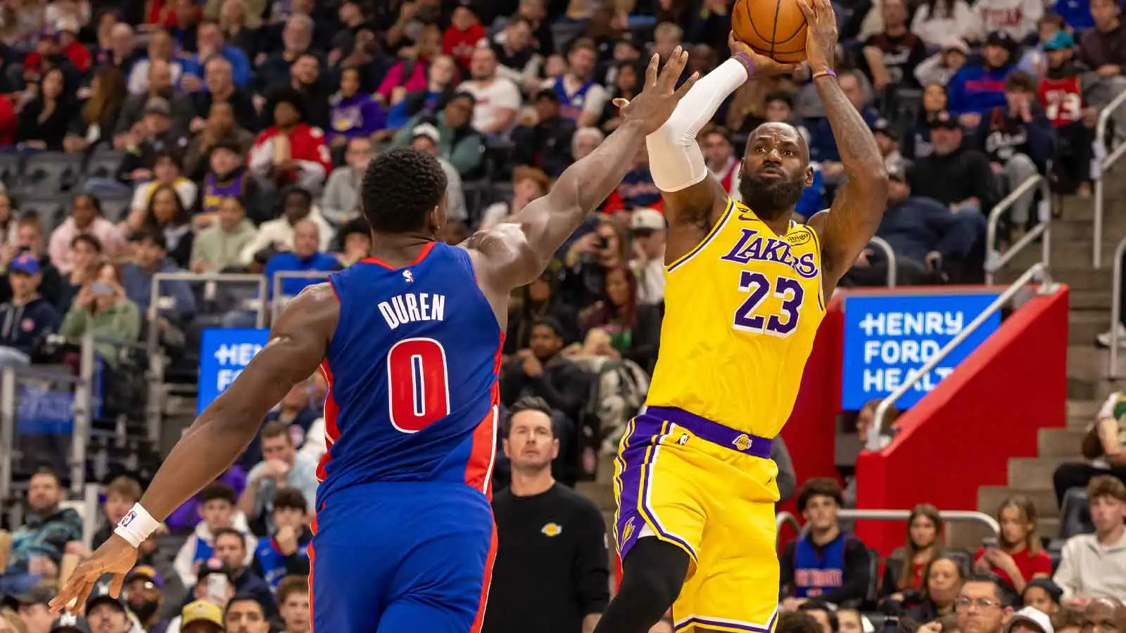LeBron James praises Cade Cunningham-less Pistons