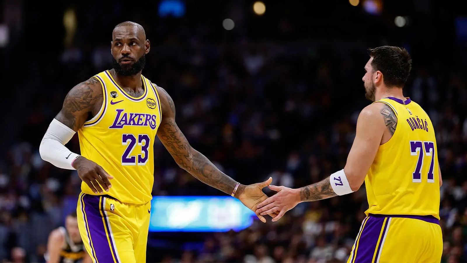 Luka Doncic learns about the importance of LeBron James after Heat’s win