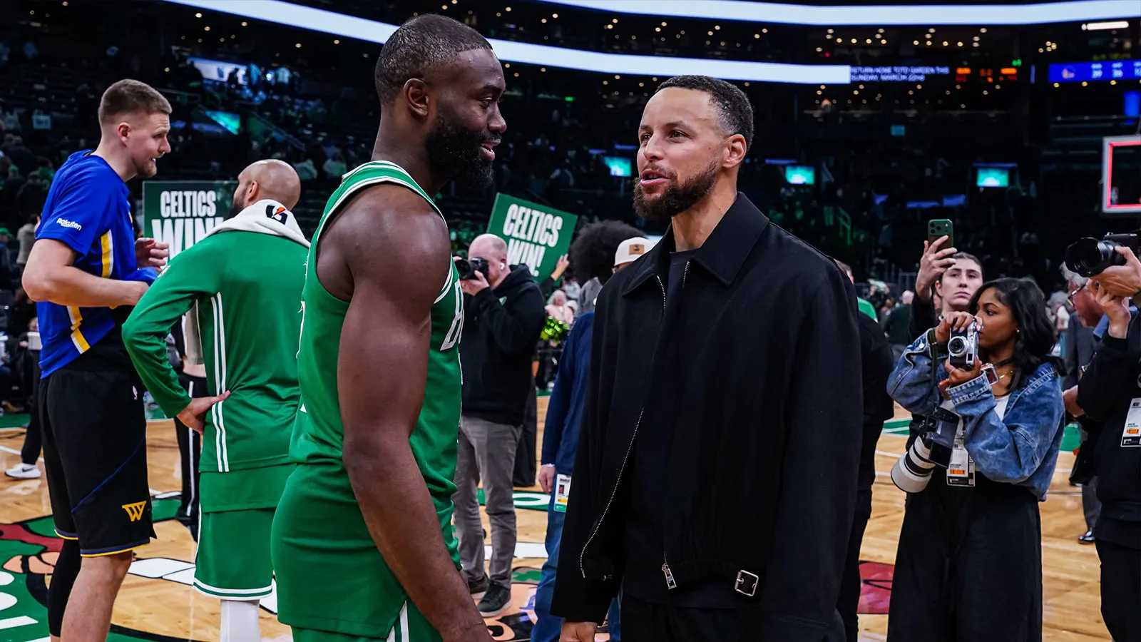 Jaylen Brown admits guarding Stephen Curry is the hardest because it’s extremely exhausting