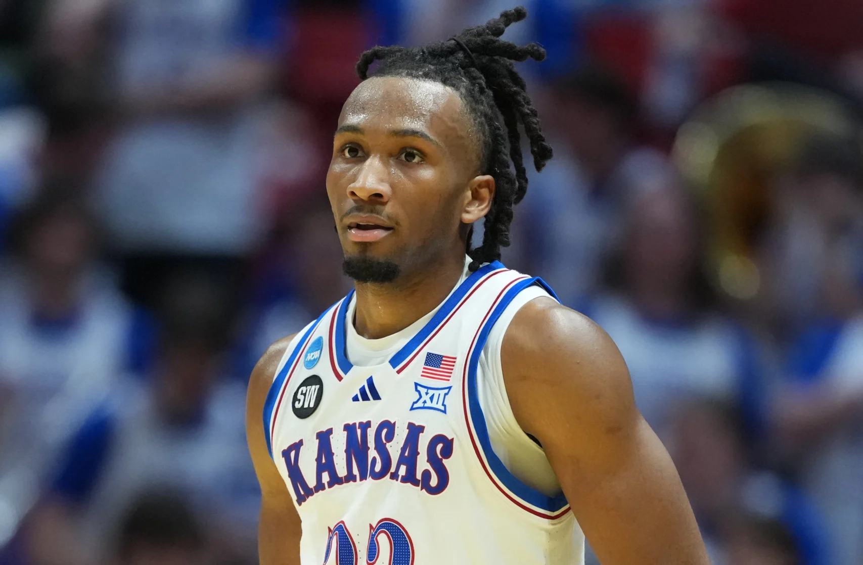 Sunday’s round of 32 games includes St. John’s-Kansas