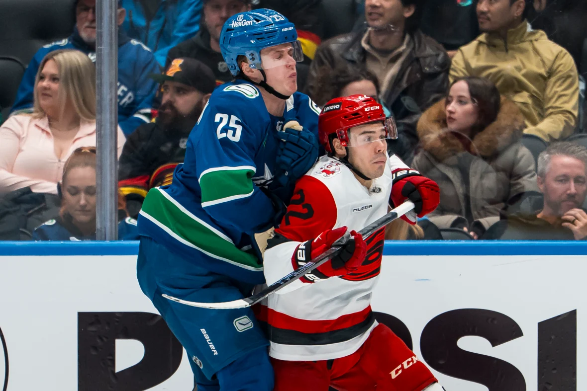 A homecoming on the road: Hurricanes destroy past Canucks