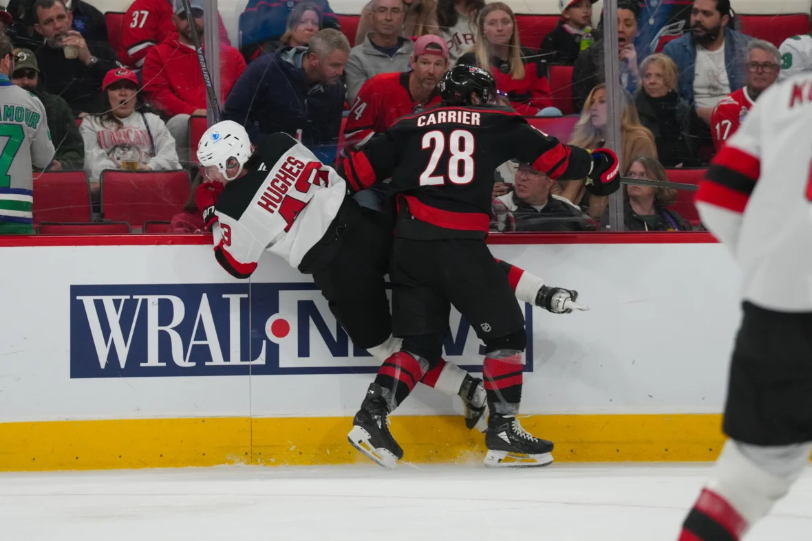 Despite strong first period, Devils fall to Carolina Hurricanes again