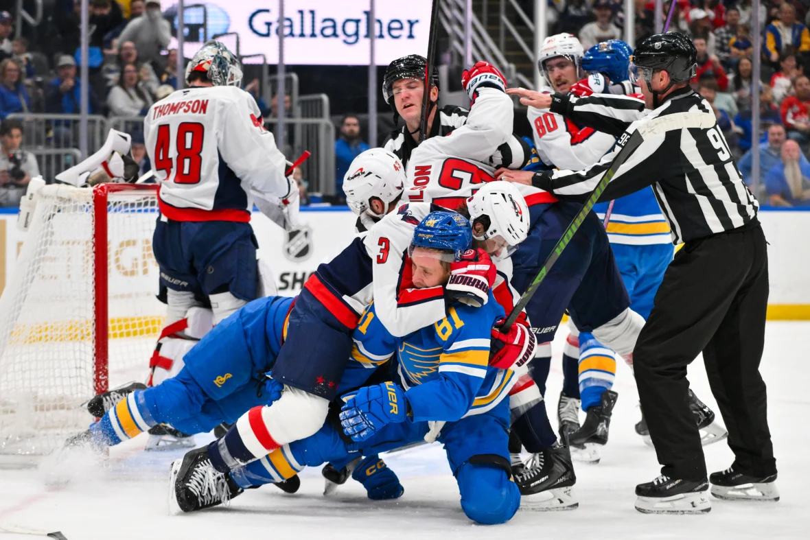 Caps fall flat against Blues