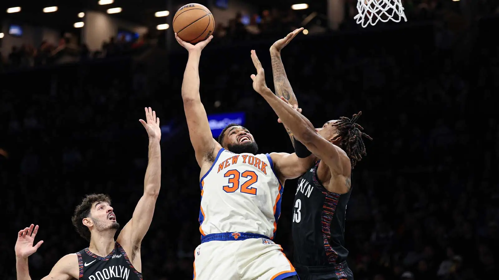 OG Anunoby, Nic Claxton pushed for double technical in Knicks-Nets clash