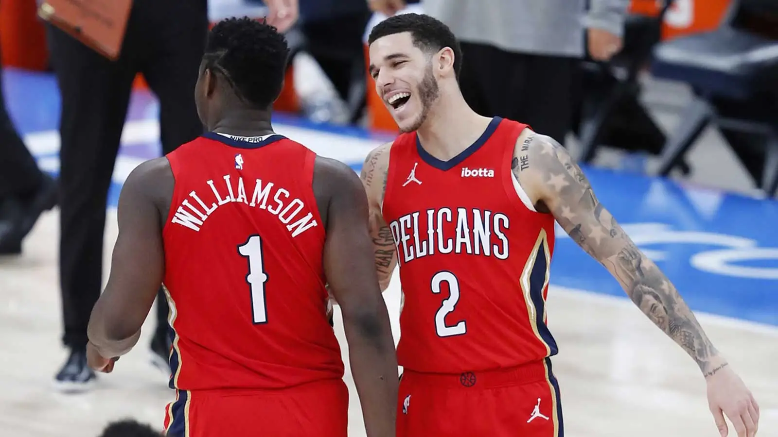 Lonzo Ball surprisingly joins Zion Williamson’s team