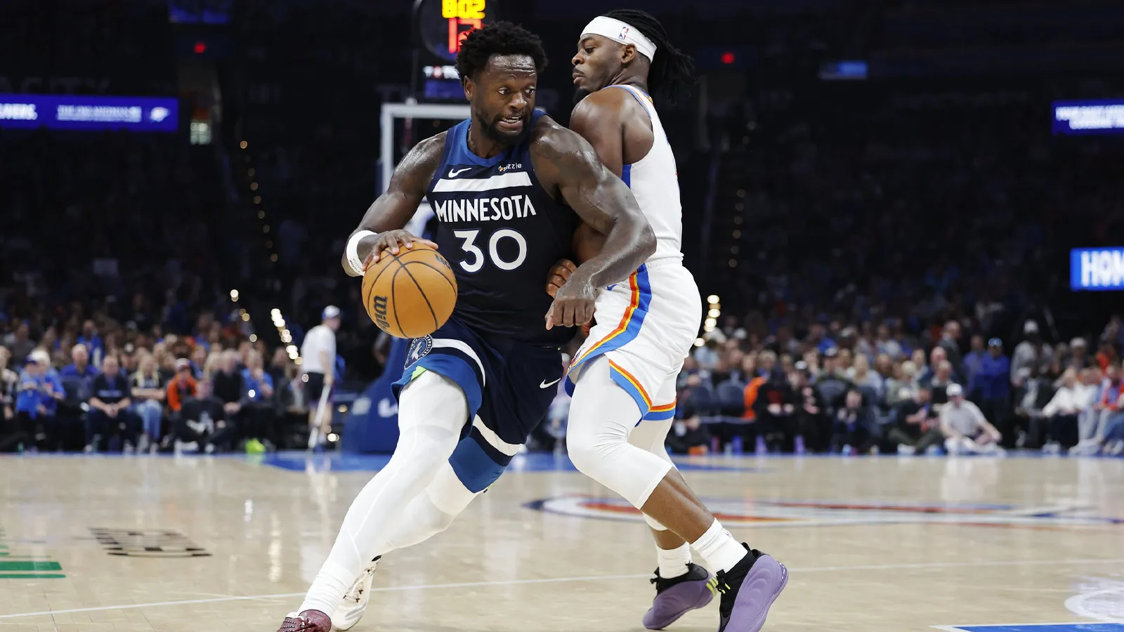 Julius Randle’s ray of hope from Thunder game