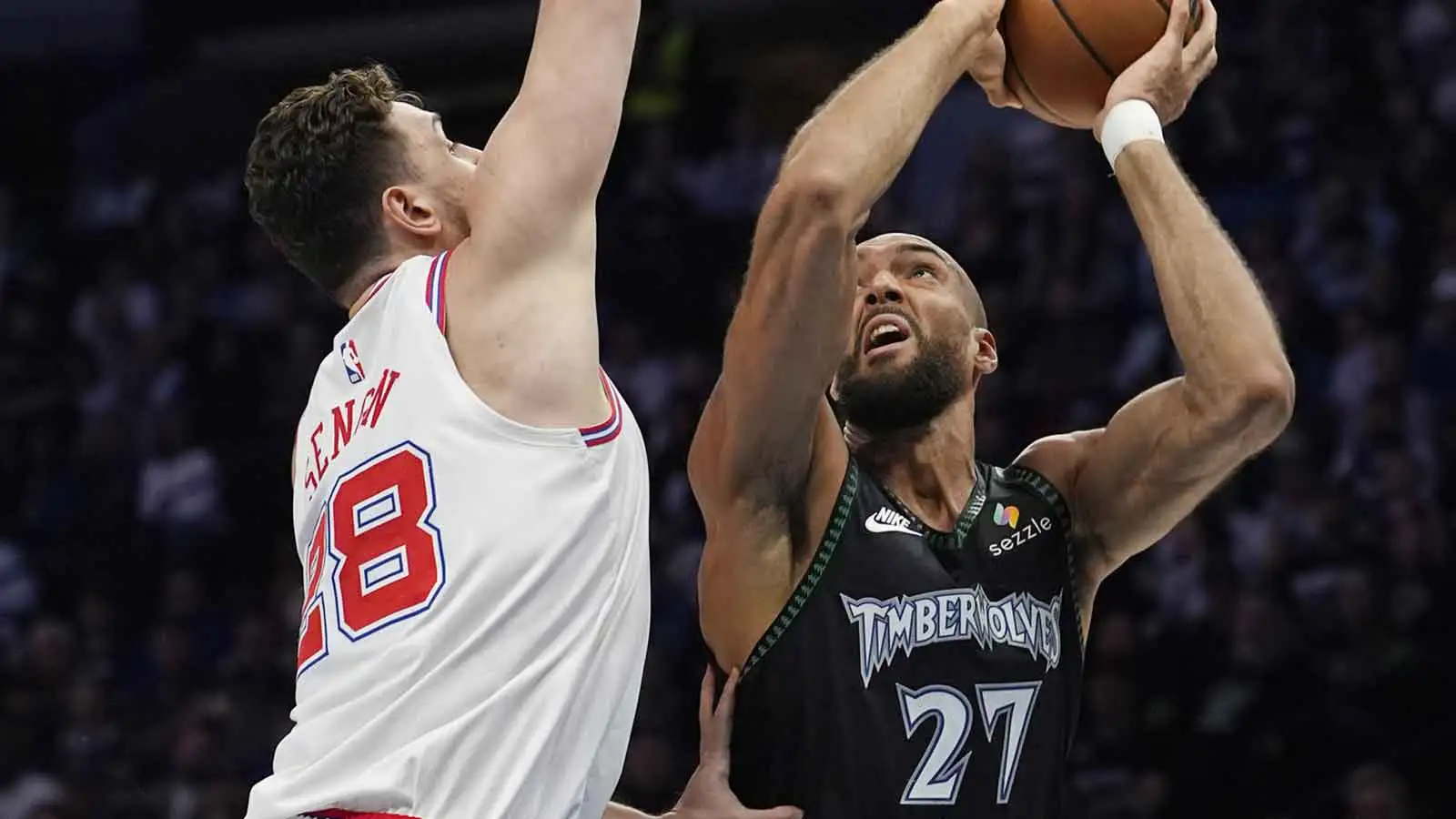Watch bloodied Alpern Sengun block shot to force OT vs. Timberwolves