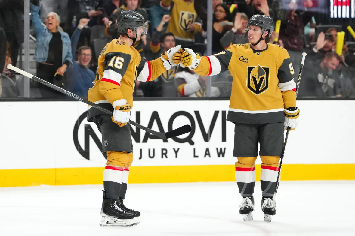Vegas Golden Knights, Marner beat Calgary Flames 6-3
