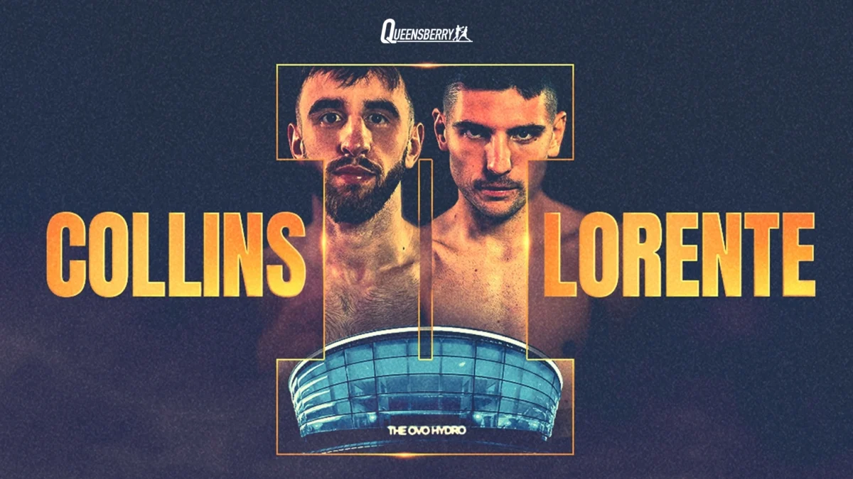 如何在 DAZN 上观看 Collins vs Lorente 2