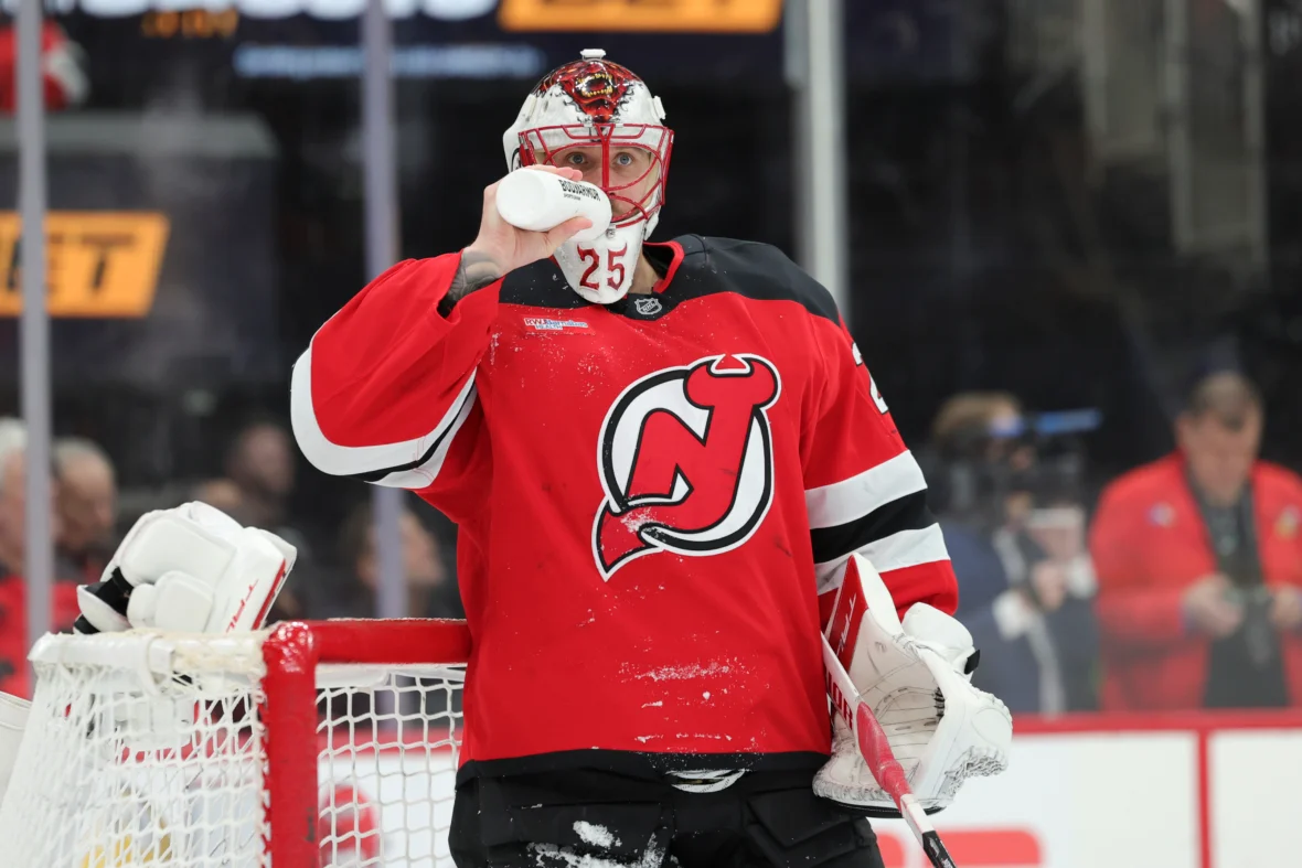 Devils shut down goalie Markstrom for the rest of the season