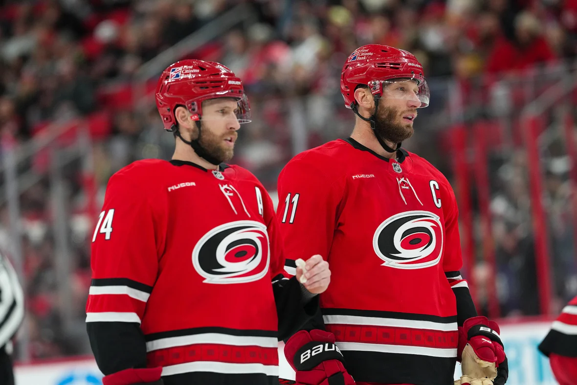 Jakob Slavin nominated for King Clancy Trophy, Jordan Staal receives local award