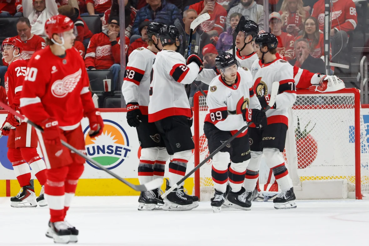 History of the Rise of the Senators and Fall of the Red Wings