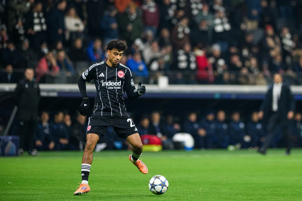 Nathaniel Brown asked about Arsenal and Man City wanting him – shows he’s well aware