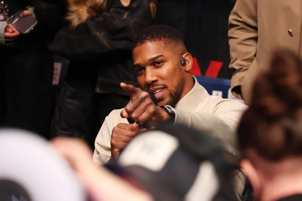 Anthony Joshua rejects Tyson Fury’s ringside callout after comeback