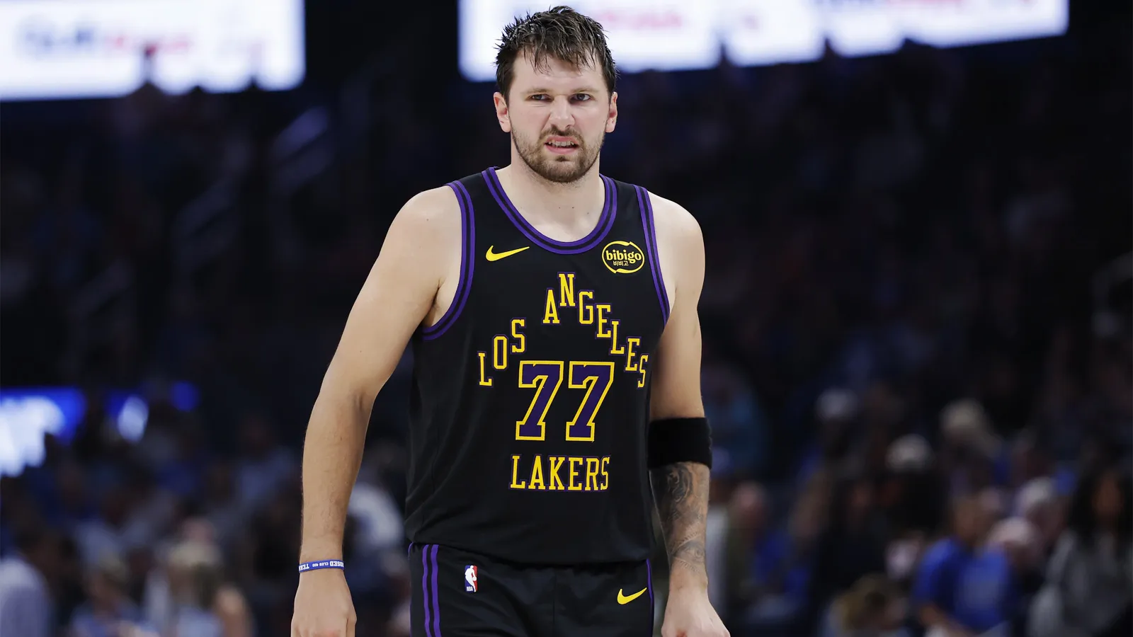 盧卡·東契奇在 NBA 判定他符合獲獎資格後的反應