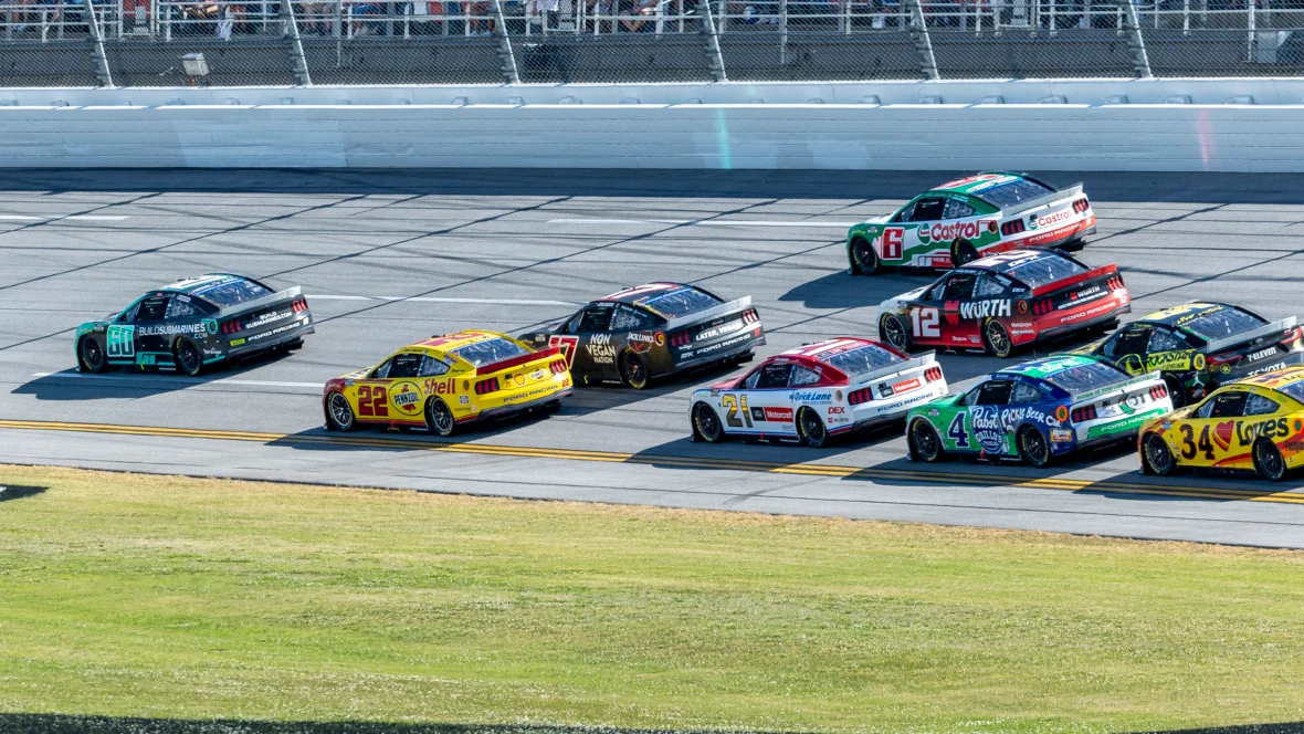 Massive NASCAR wreck destroys most of the field at Degas including Bubba Wallace, Kyle Larson, Ross Chastain