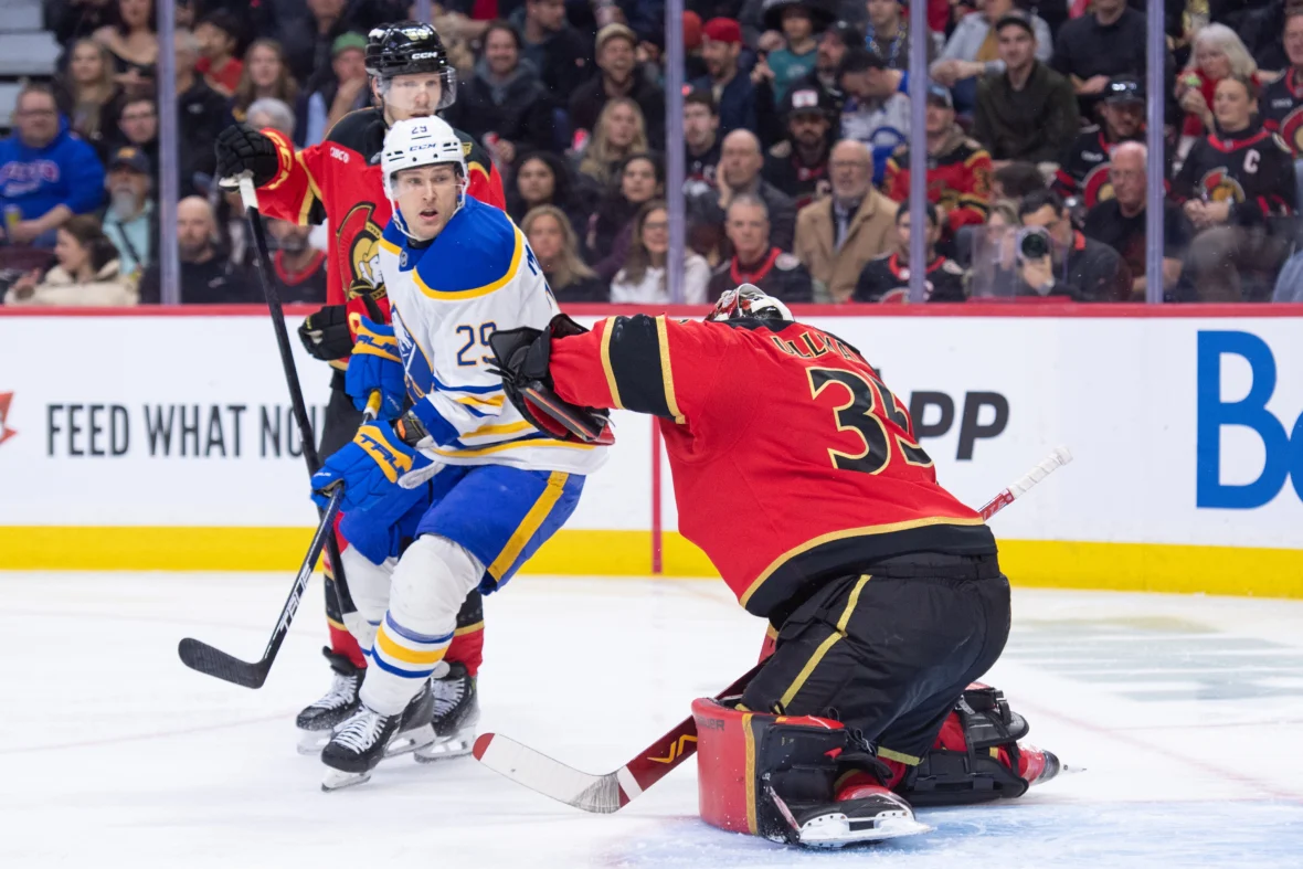 Sens Beat Sabres、Kleven 提前離開