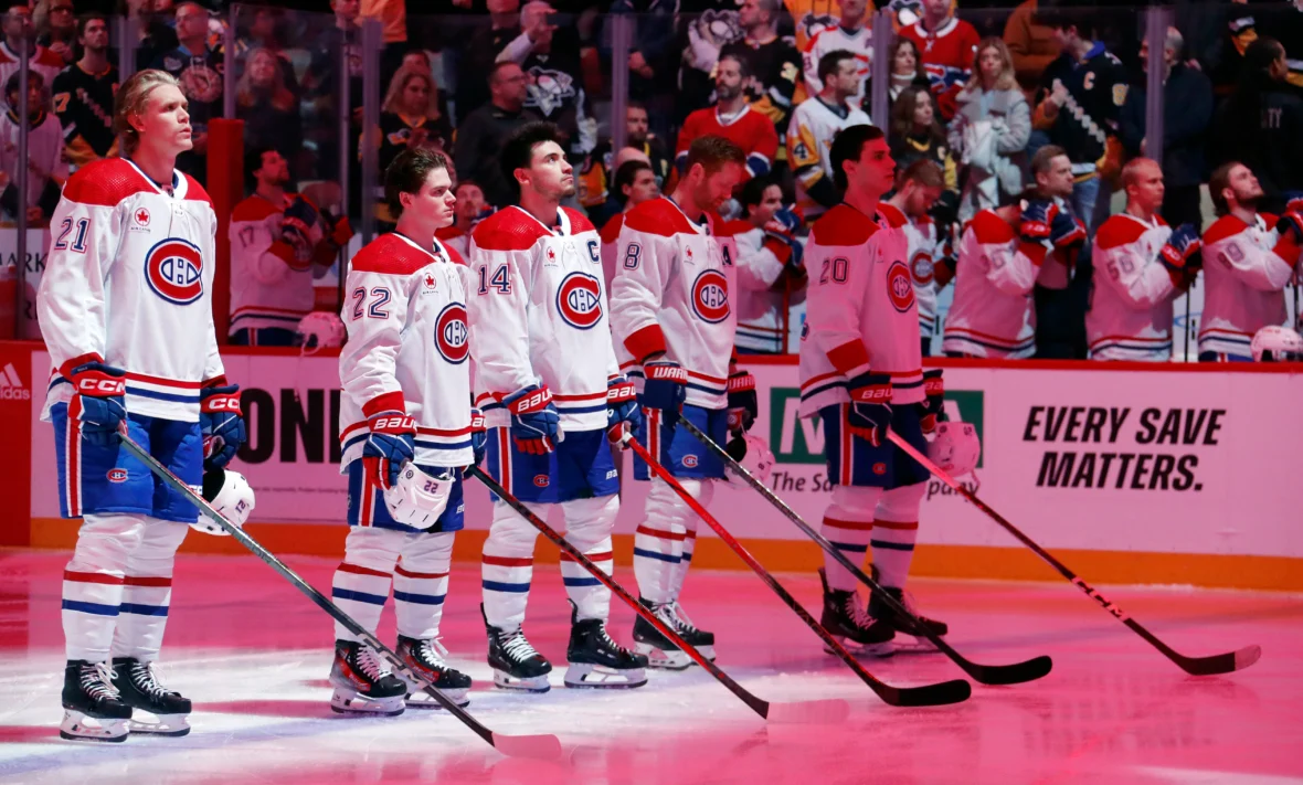 Which Canadiens lines are performing well in the NHL playoffs