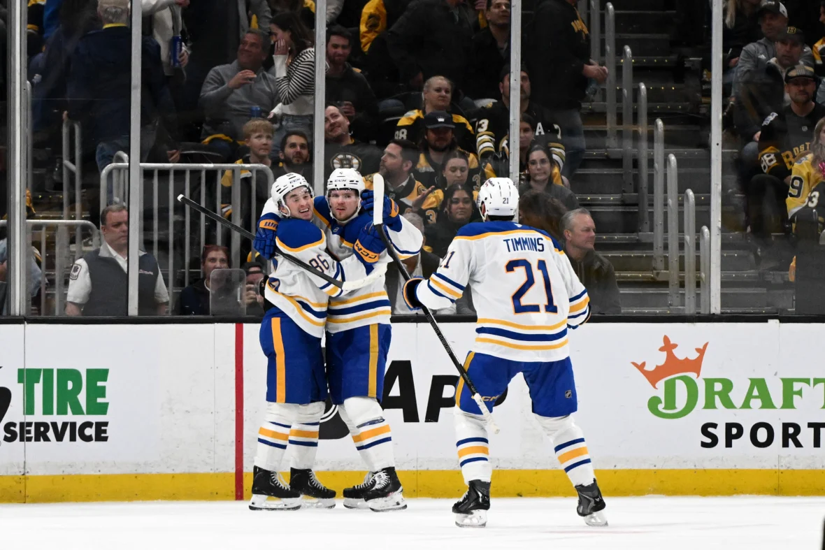 How Sabers rookie Noah Ostlund stole the show in his playoff debut