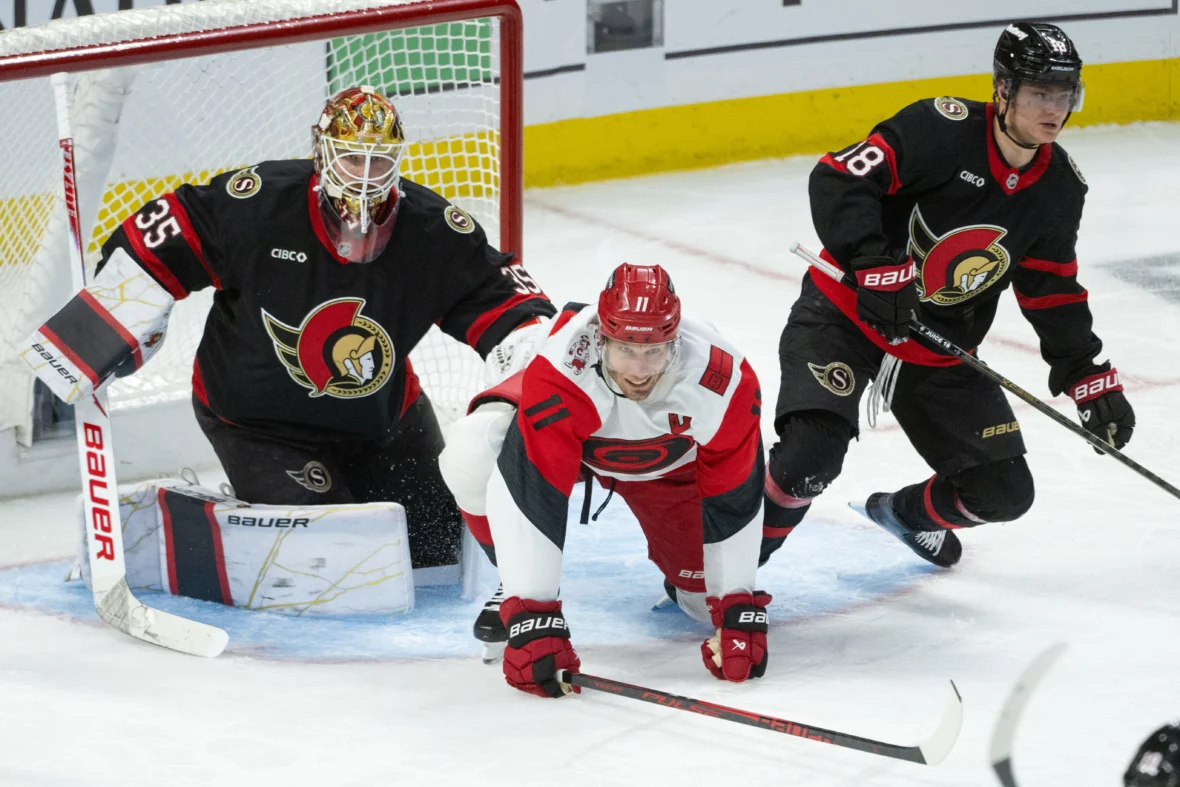 Flashes of penalty kills lead Hurricanes to victory over Senators in Game 3