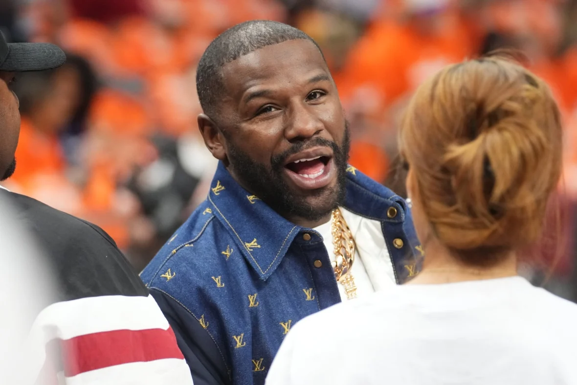 Manny Pacquiao’s promoter accuses Floyd Mayweather of violations after rematch is labeled an ‘exhibition’