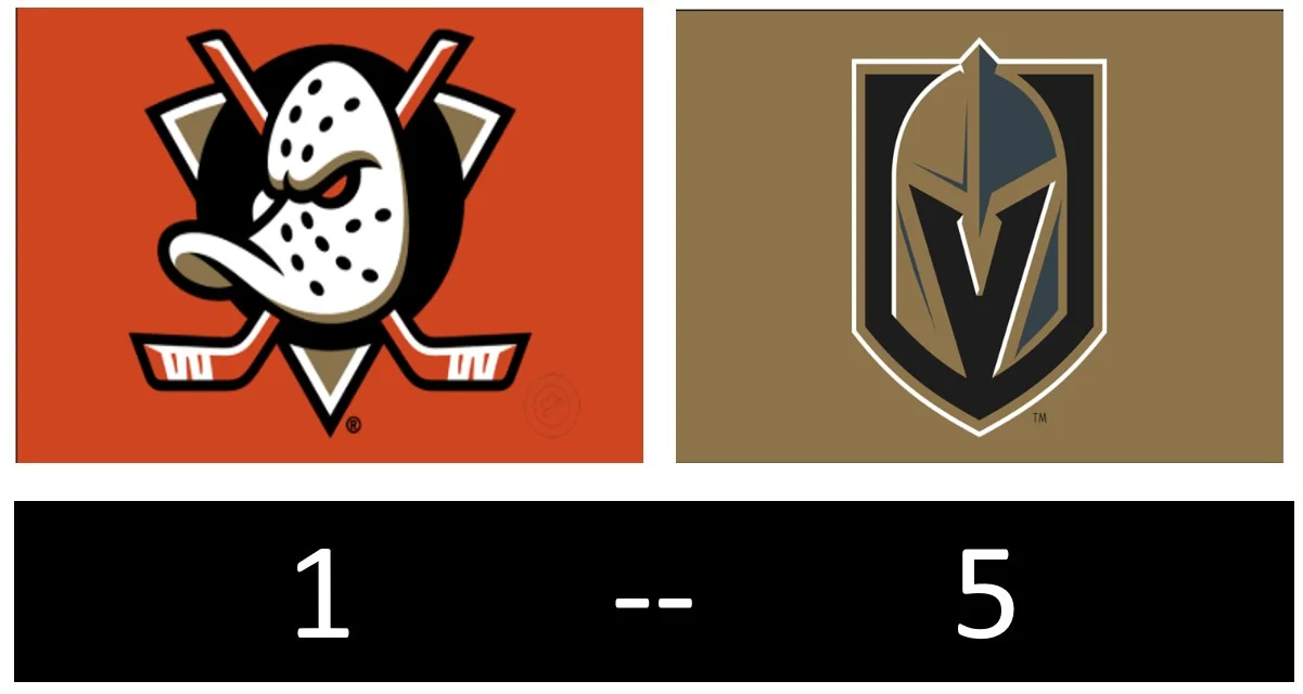 Orange Crush! Golden Knights dominate Game 6, leave Orange County with series win