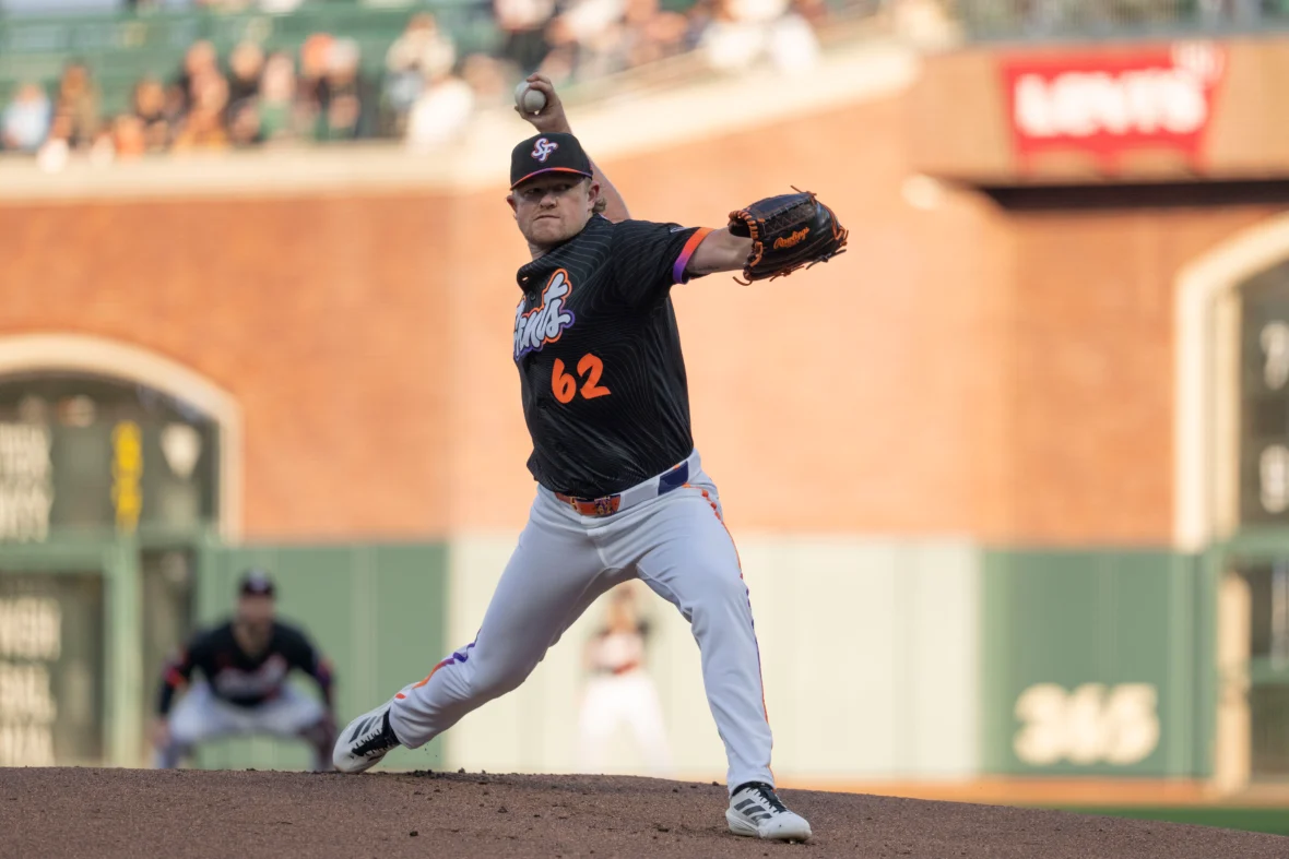 Logan Webb placed on injured list with knee injury