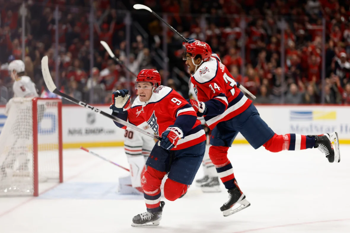 Two Capitals rookies receive votes for 2025-26 Calder Trophy
