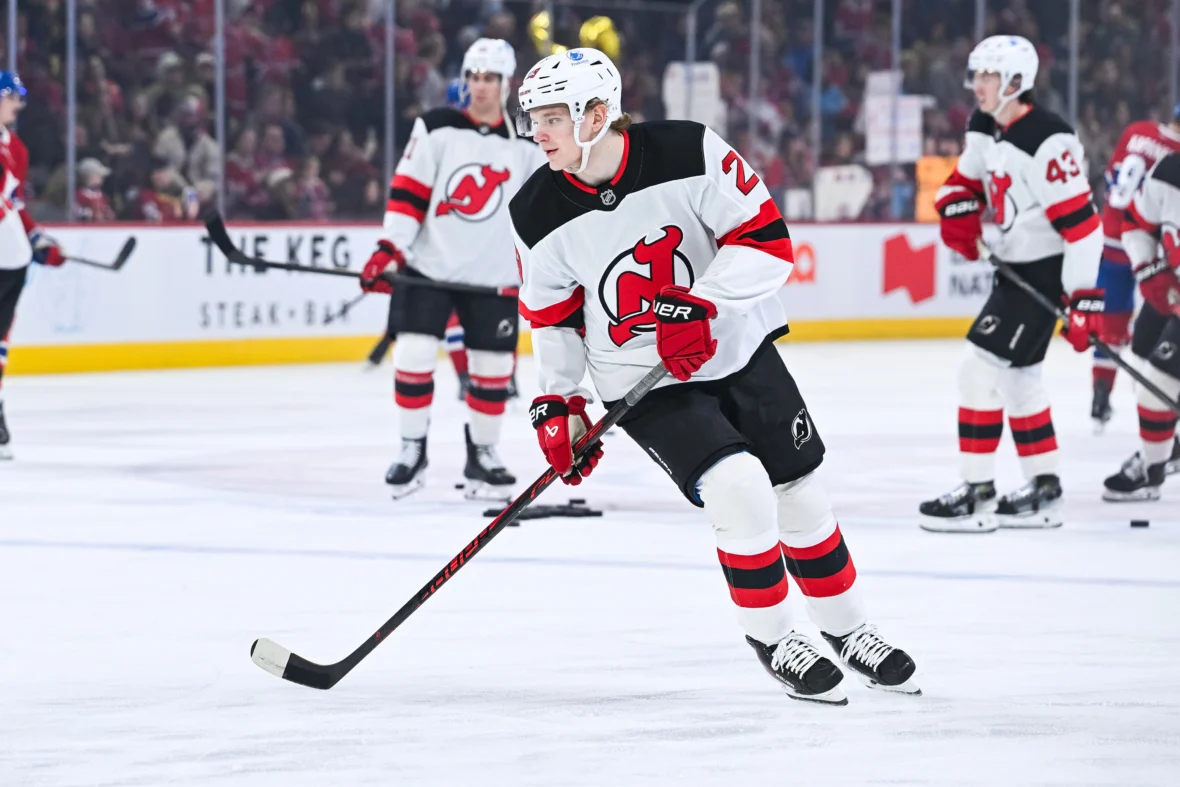 Devils forward leads Finland past USA