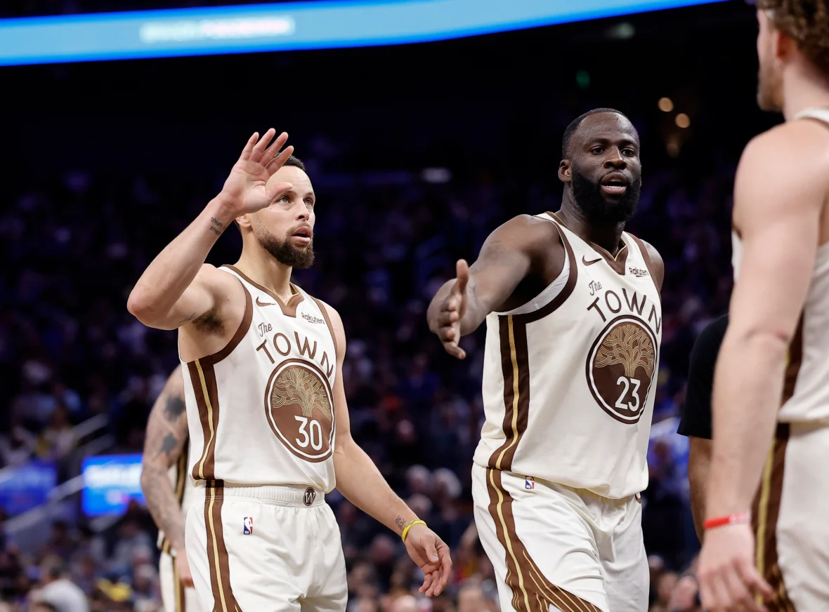 ‘Violent’ Draymond Green hit with cruel ‘roast’ joke, Stephen Curry named as Warriors carry