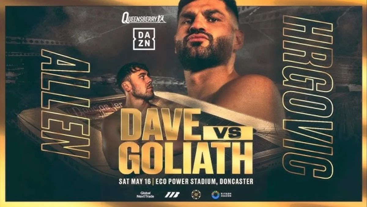 How to watch Allen vs. Hrgovic on DAZN