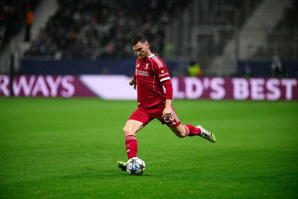 Liverpool’s Andy Robertson now has a new destination instead of Tottenham