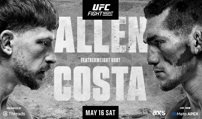Allen vs Costa Results and Highlights